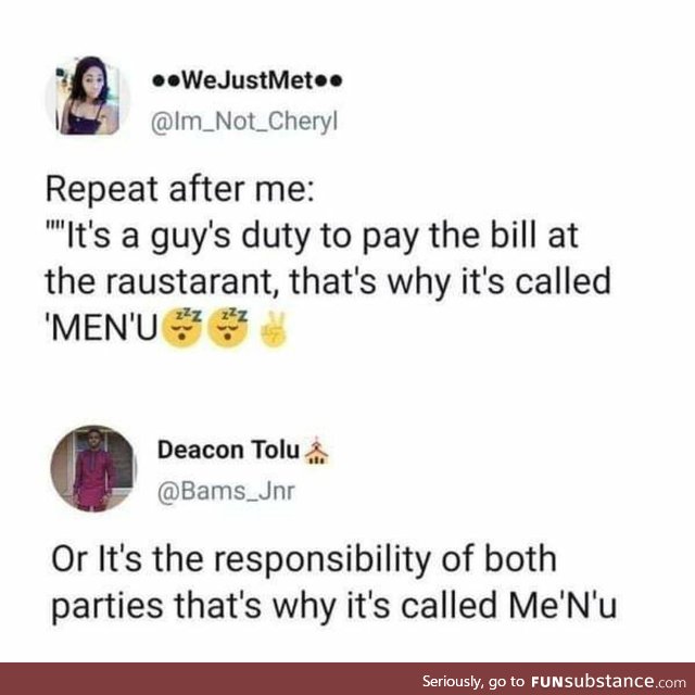 Why a Menu is called Menu?