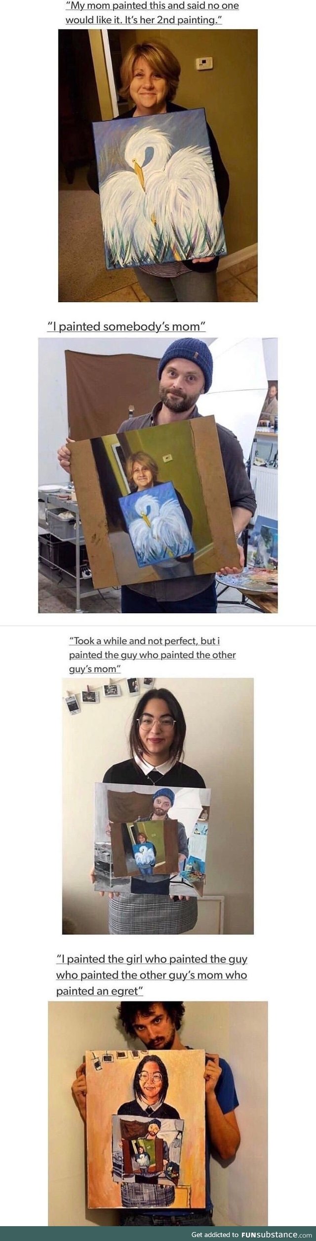 Some talented painters that have too much time