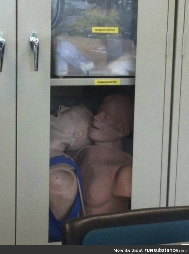 When the CPR dummies are having more fun