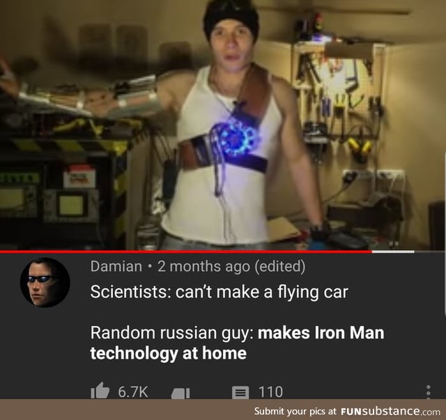 Russiron man