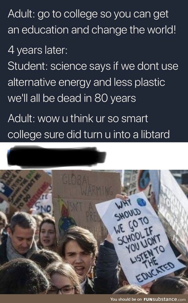 I had no idea "Libtard" was even a thing...Thanks assholes