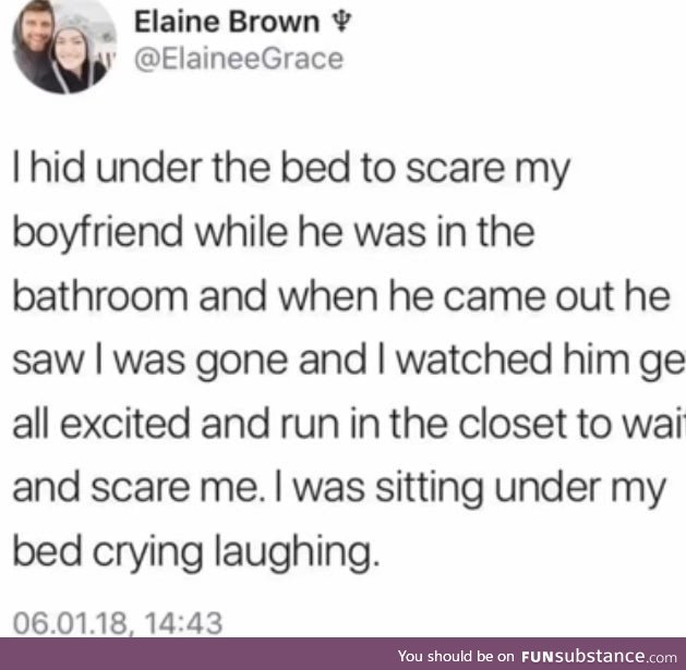 Wholesome boyfriend