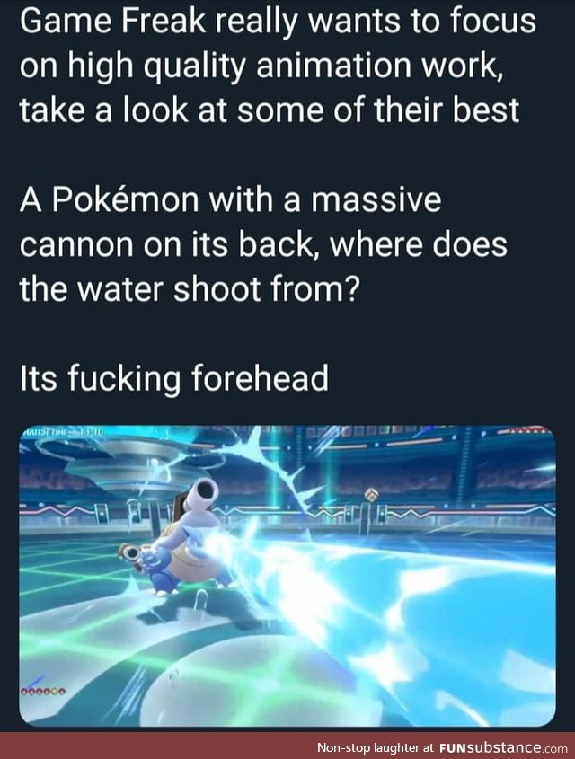 Game freak nailed it