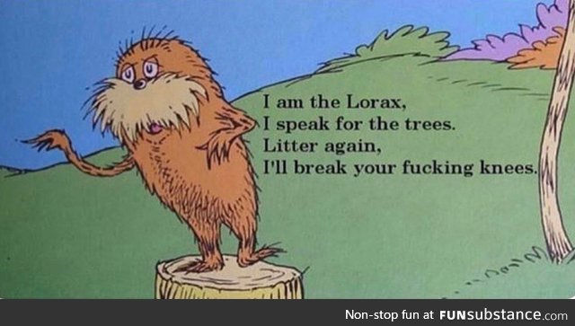 I am the lorax