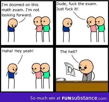 F*ck the exam