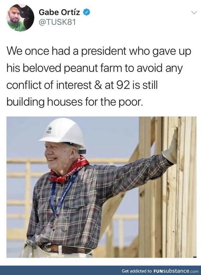 Jimmy Carter = legend