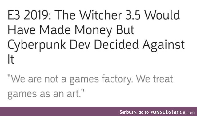 Why CDPR is one of best developers