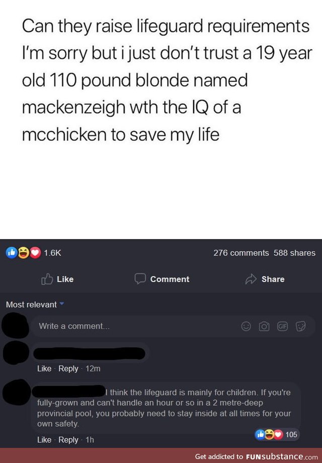 IQ of a McChicken