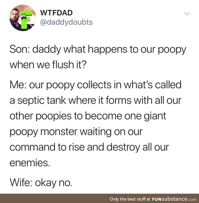 One giant poop to rule them all