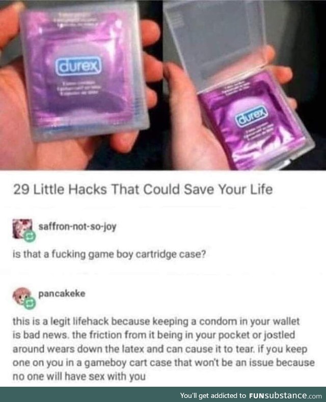 A life hack that finally make sense