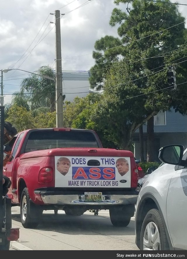 Saw this at a red light a while back