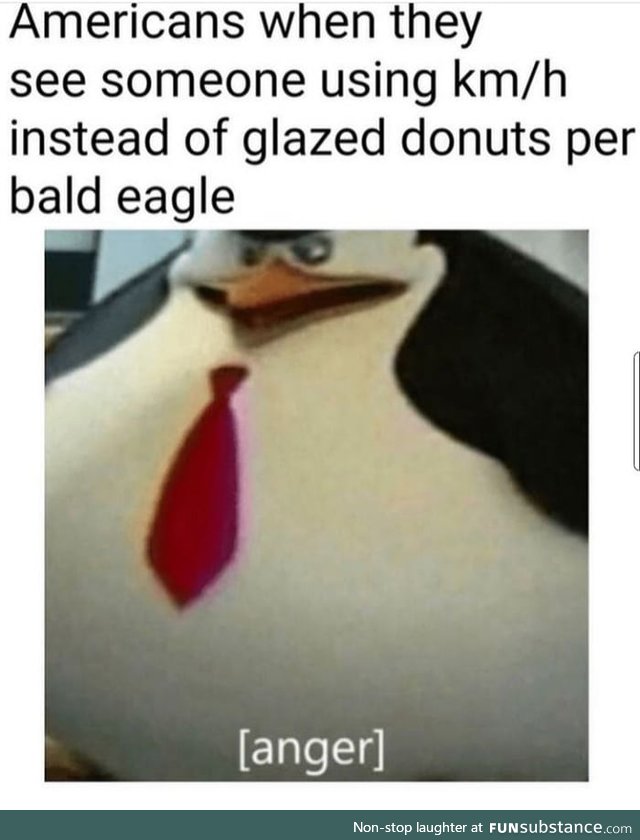 Glazed donuts per bald eagle