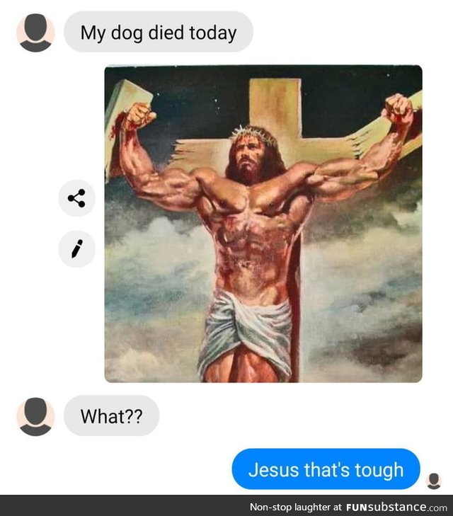 Buffed jesus