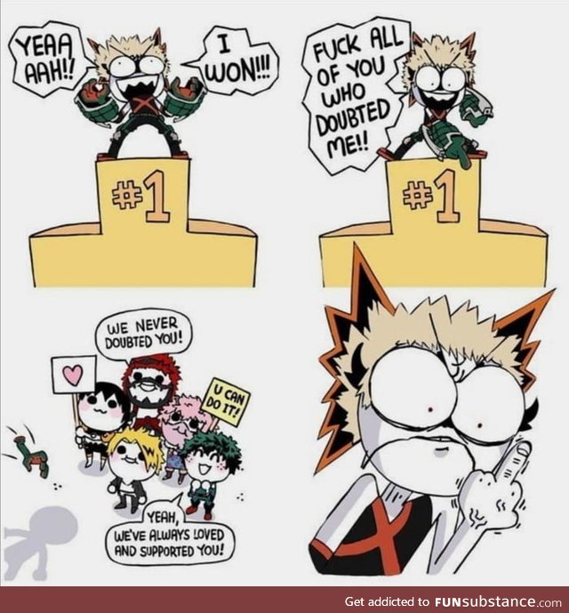 Bakugou in a nutshell