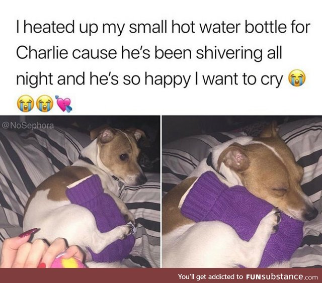 Keep Charlie warm