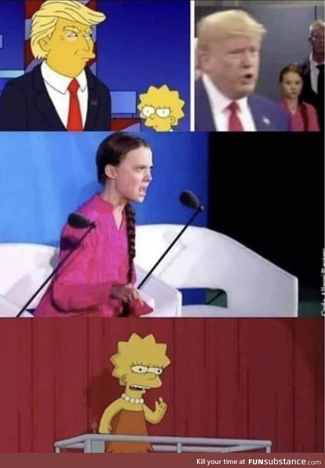 Simpsons at it again