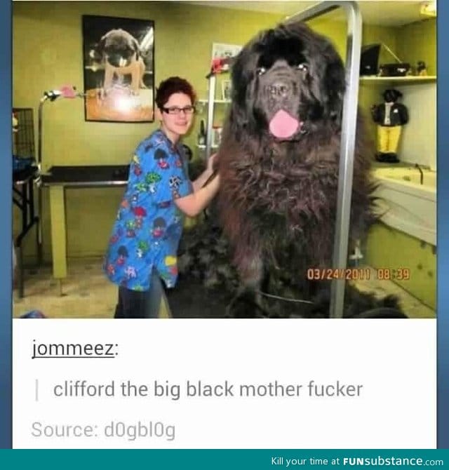 Big black motherf*cker