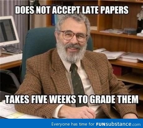 Scumbag professor