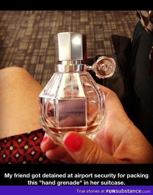 Perfume grenade