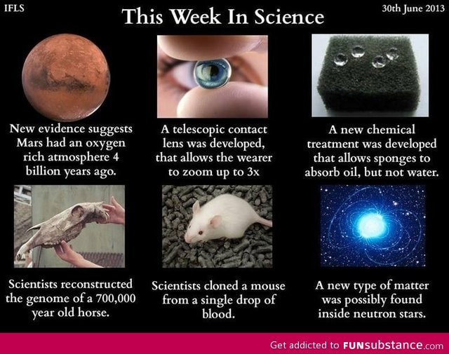 This week in science