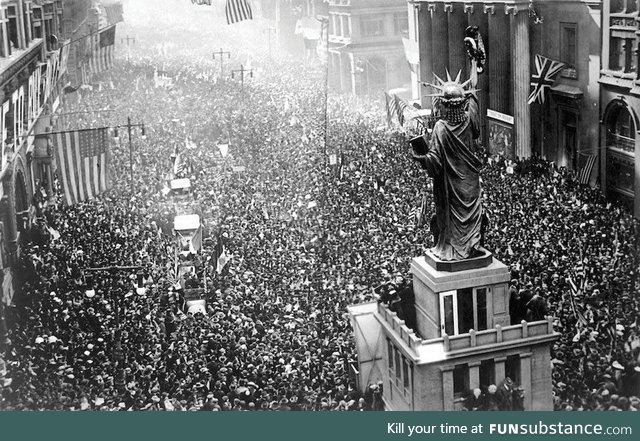 First Veteran's Day Celebration (1918) - Philadelphia, PA