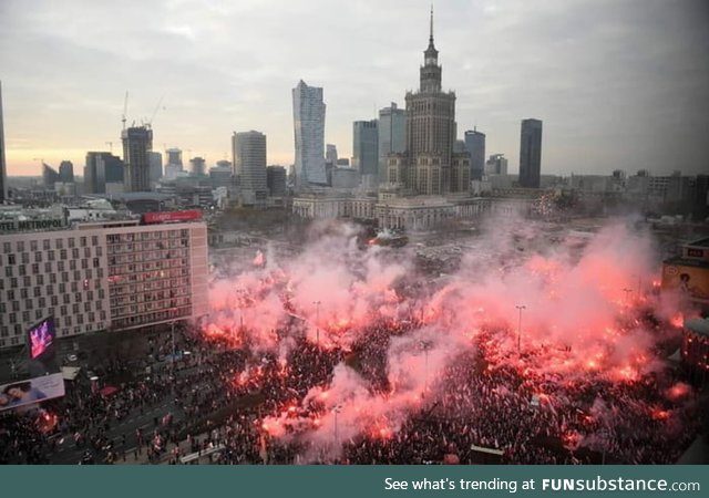 11 of November, 2019. Polish Independence Day