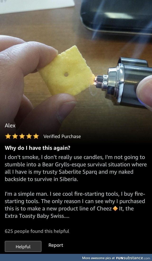 Amazon reviewer has strange priorities