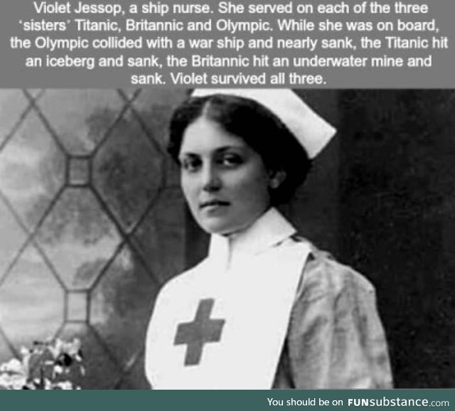 The nurse that survived The Titanic, The Britannic and the Olympic