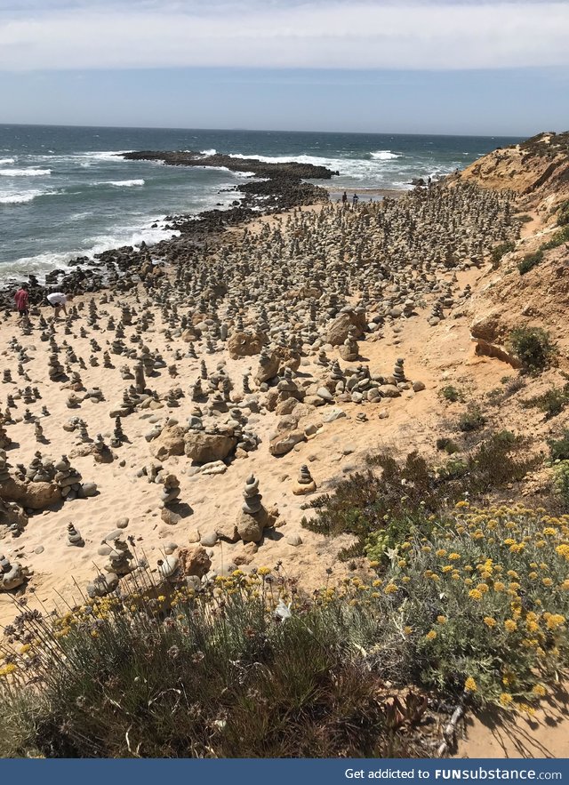 This beach is more stressful than it should be