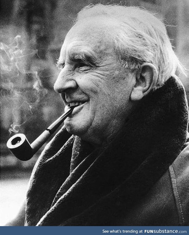 The amazing human who started it all, J.R.R Tolkien