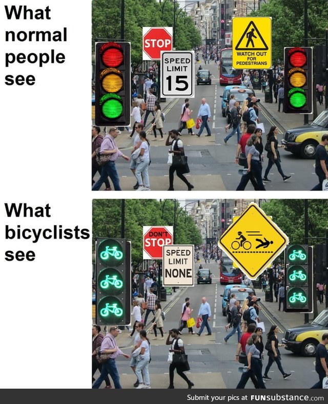 Bike lanes are cancer