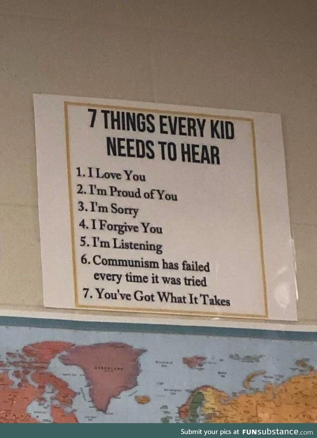 Tell them, teacher!