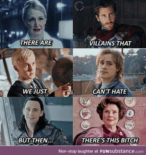 Dolores Umbridge was worse than Voldemort