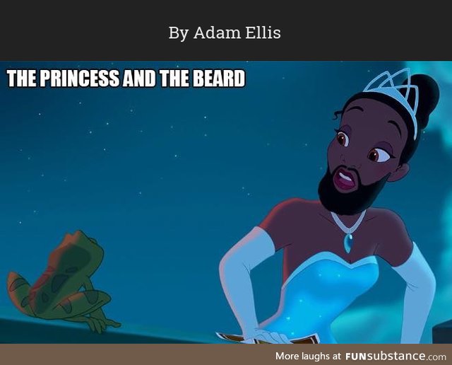 Disney Princesses with Beards 4