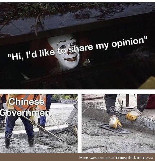 China: No opinions