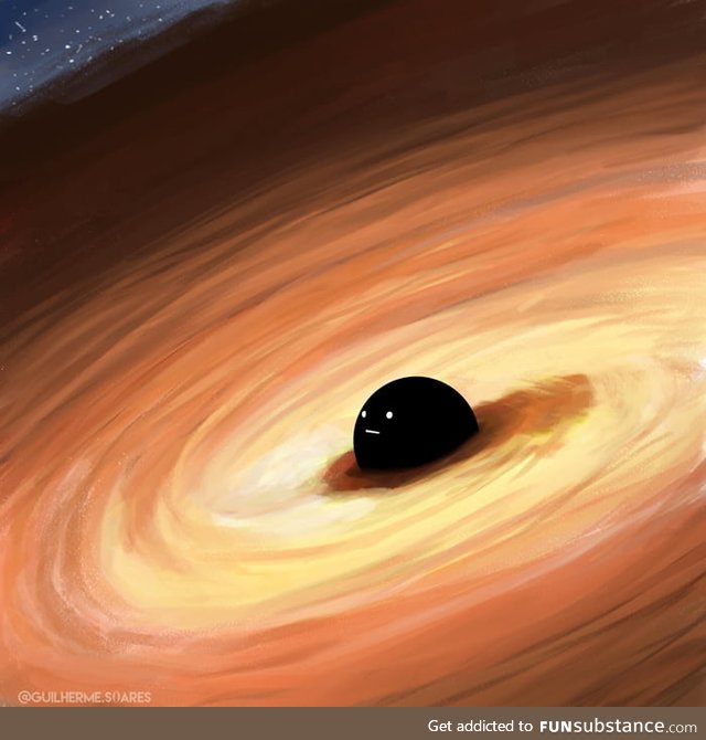 A black hole