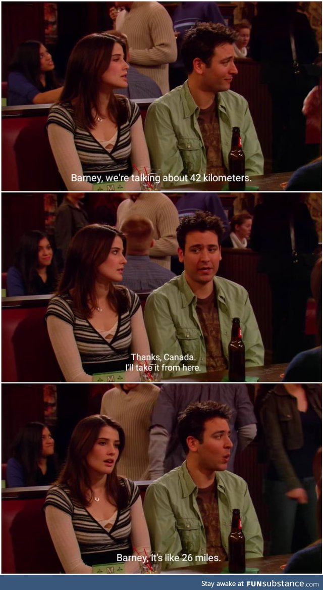 HIMYM metric system meme