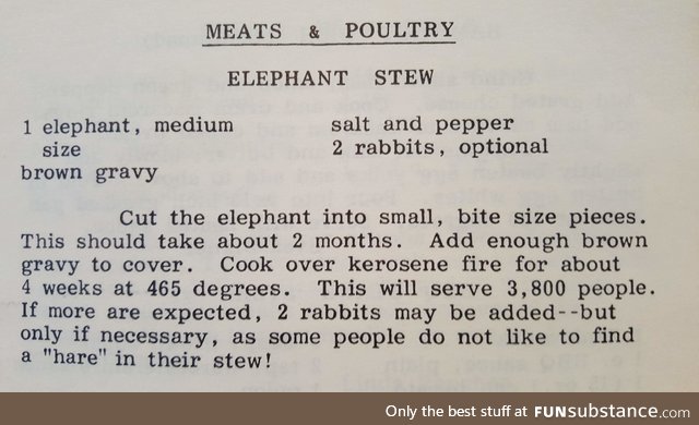 Elephant Stew