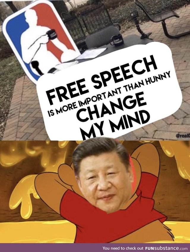 Hunny vs Free Speech