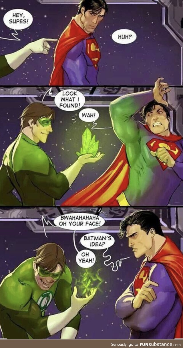 Green lantern banter