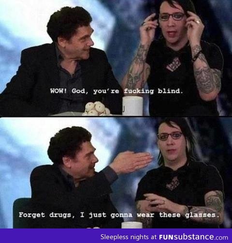 Marilyn manson: The funny anti-Christ