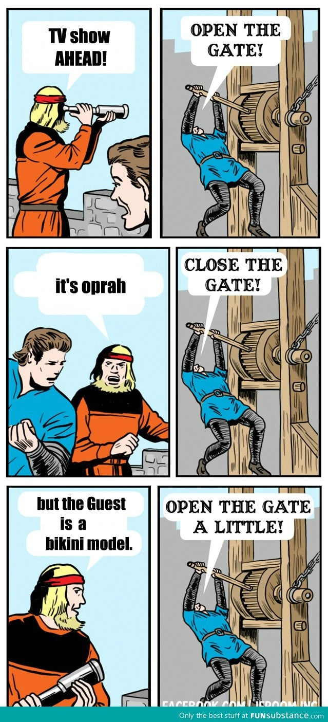 Open the gate!