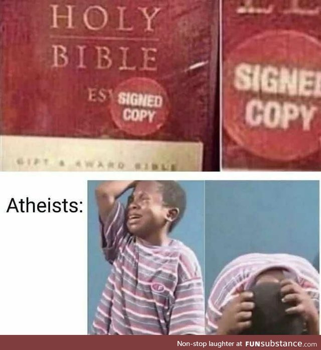 Your move atheist