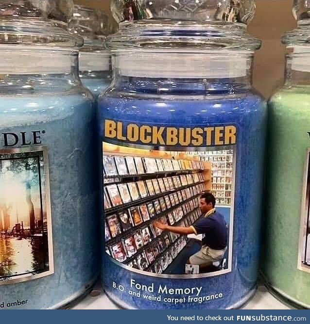 What did Blockbusters smeel like?