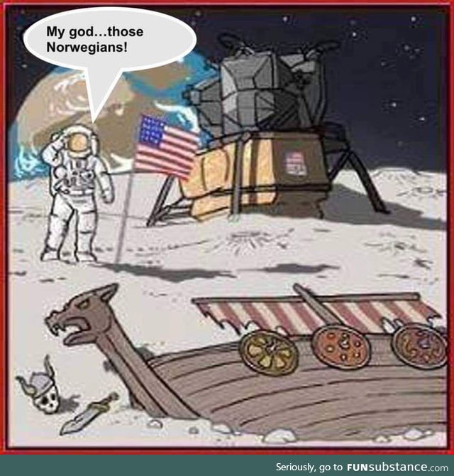 #vikings #moonlanding