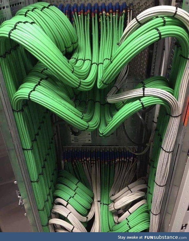 Amazing work by an electrician