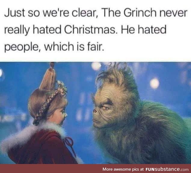 Xmas vs grinch