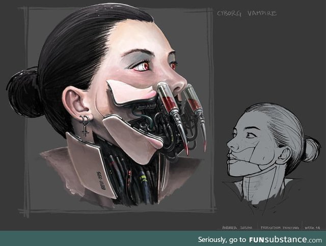 Cyborg vampire? Yes please