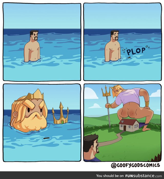 Poseidon doesn’t give a sh*t