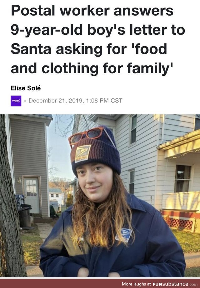 Millennial Postal workers putting Santa out of a job